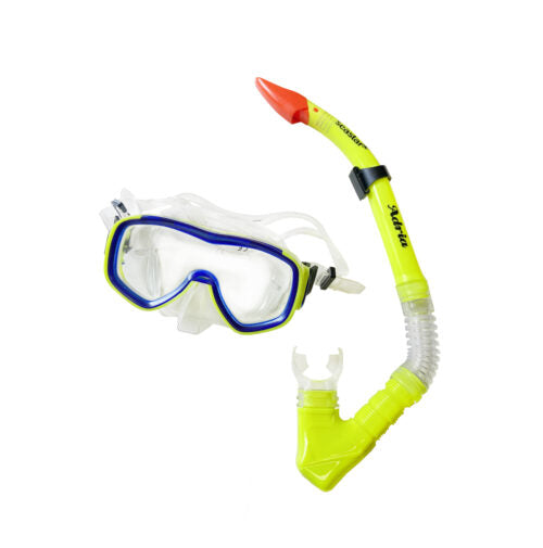 Maska s disalicom Helios – PVC set za ronjenje za odrasle Tamno Plava