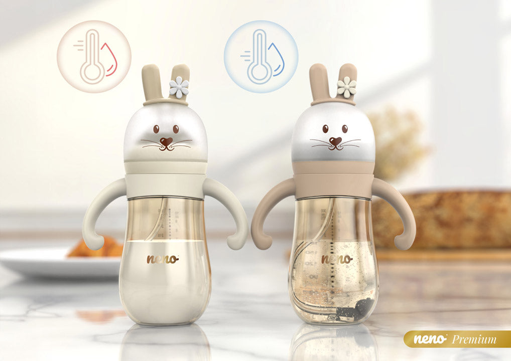 NENO MIO Rabbit 3u1 bočica za hranjenje 300 ml, Cream