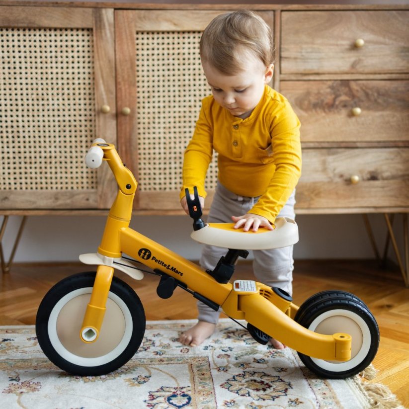 PETITE&MARS Tricikl Turbo 5 u 1, Intense Ochre