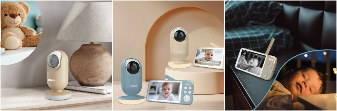 NENO VEDO CREAM Wireless Baby monitor s kamerom
