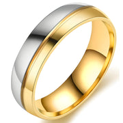 Muški prsten HO-32469 - Zlatna/Srebrna/62mm KP32469