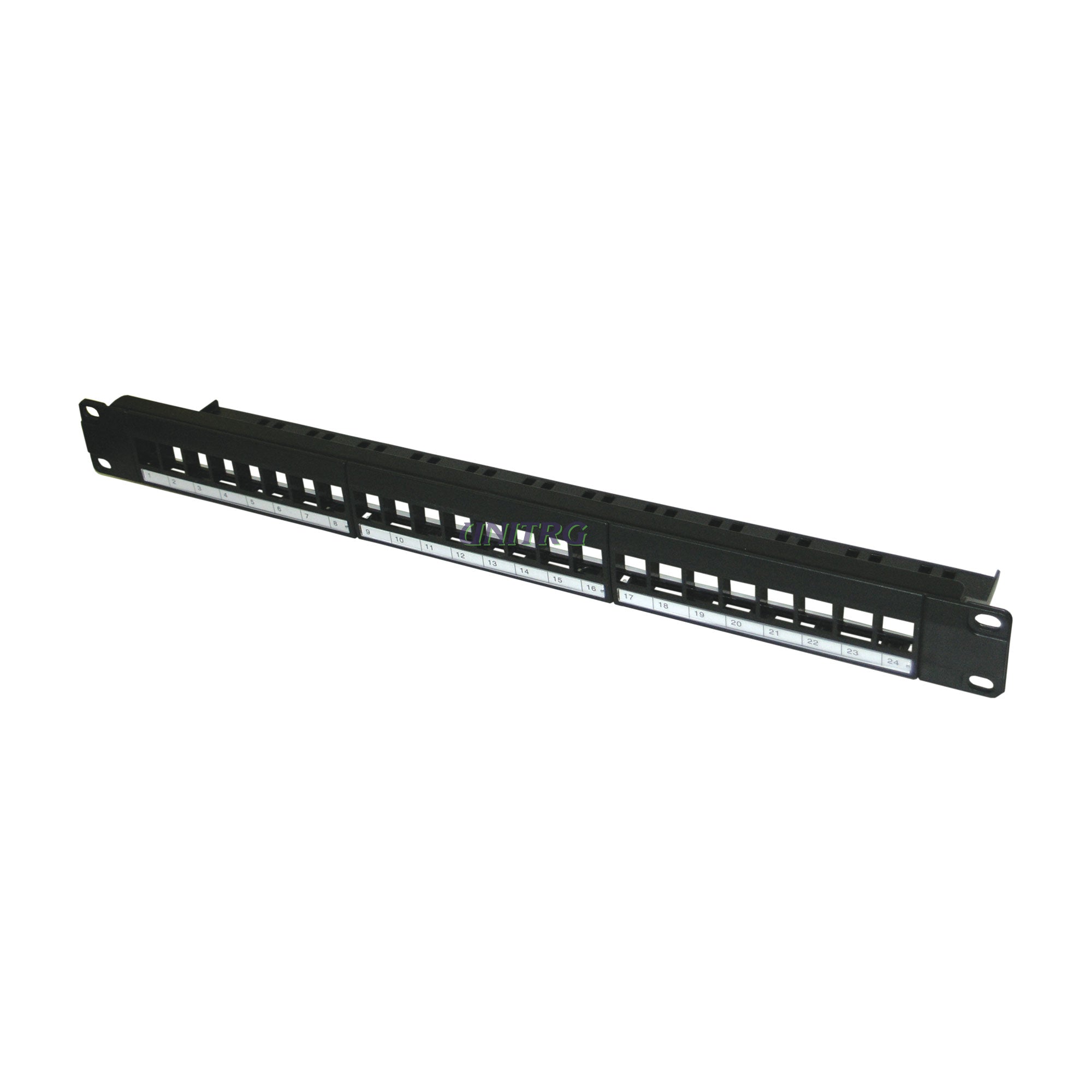 Patch panel frame 1U 24port