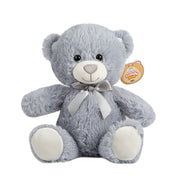 Plišani medo Cuddly Bear – nježna plišana igračka za bebe i djecu Siva