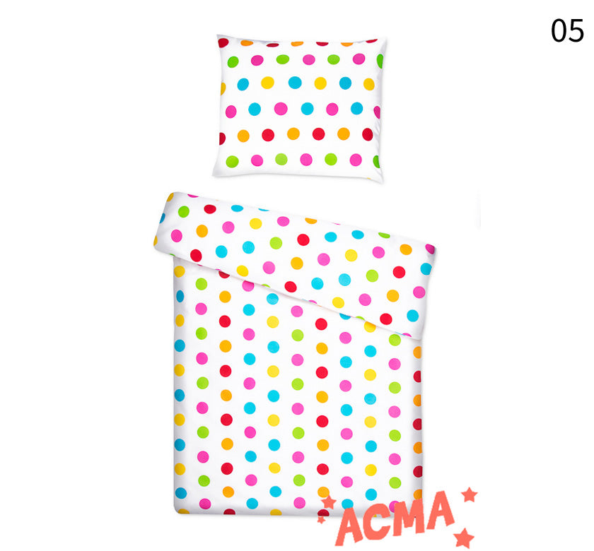 Posteljina set 2 elementa za krevet 180x80 cm uzorak-32