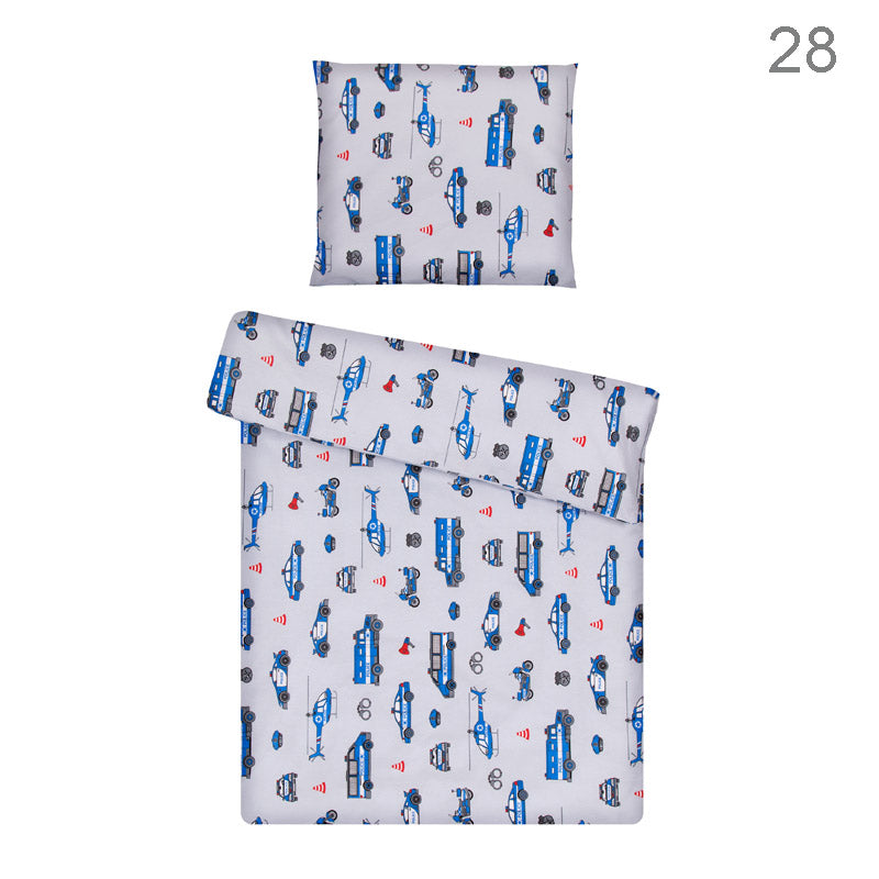 Posteljina set 2 elementa za krevet 160x80 cm uzorak-32