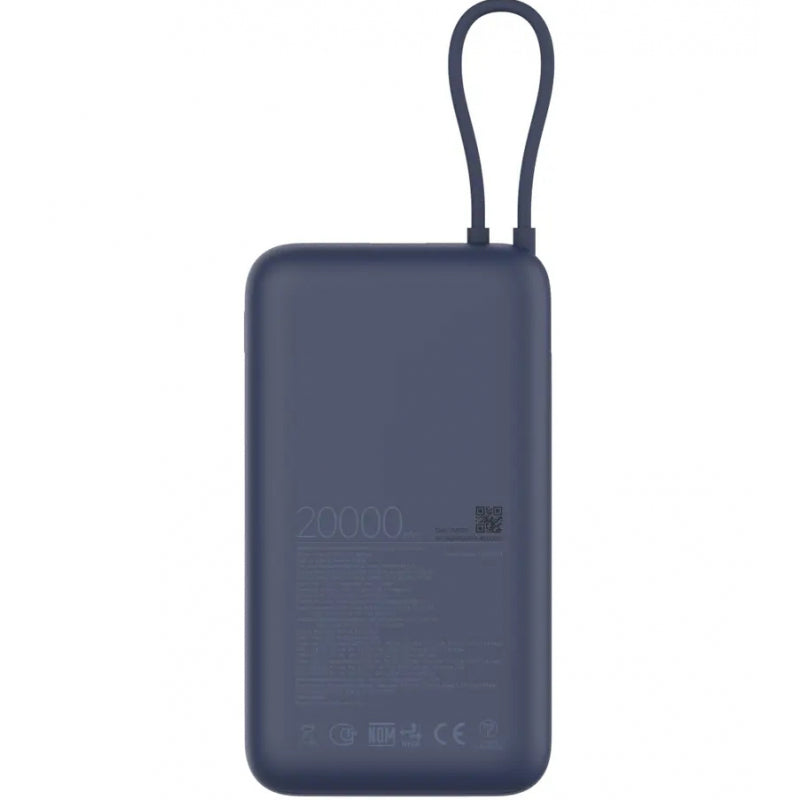 Powerbank Xiaomi 20000mAh 33W QC + PD BHR8975GL plavi