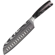 Kuhinjski nož BL-39298 - Santoku / Crna KP39298