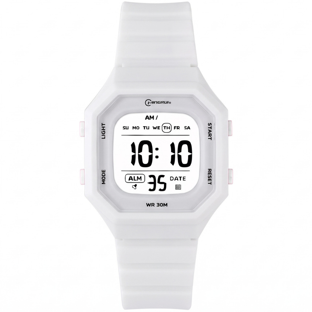 Dječji digitalni sat MINGRUI DA-41753 - Bijeli KP41753