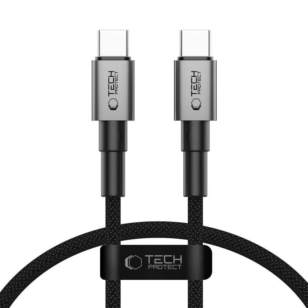 Kabel za punjenje Tech - Protect UltraBoost DNA USB - C / USB - C PD 60W - Siva / 0.25m KP41486