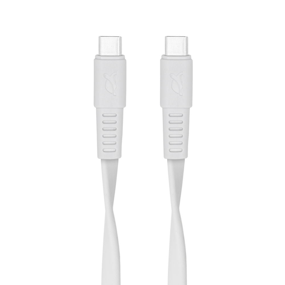 Kabel RivaCase PS6005 WT12 Type-C / Type-C cable, 1,2m white, 12/96