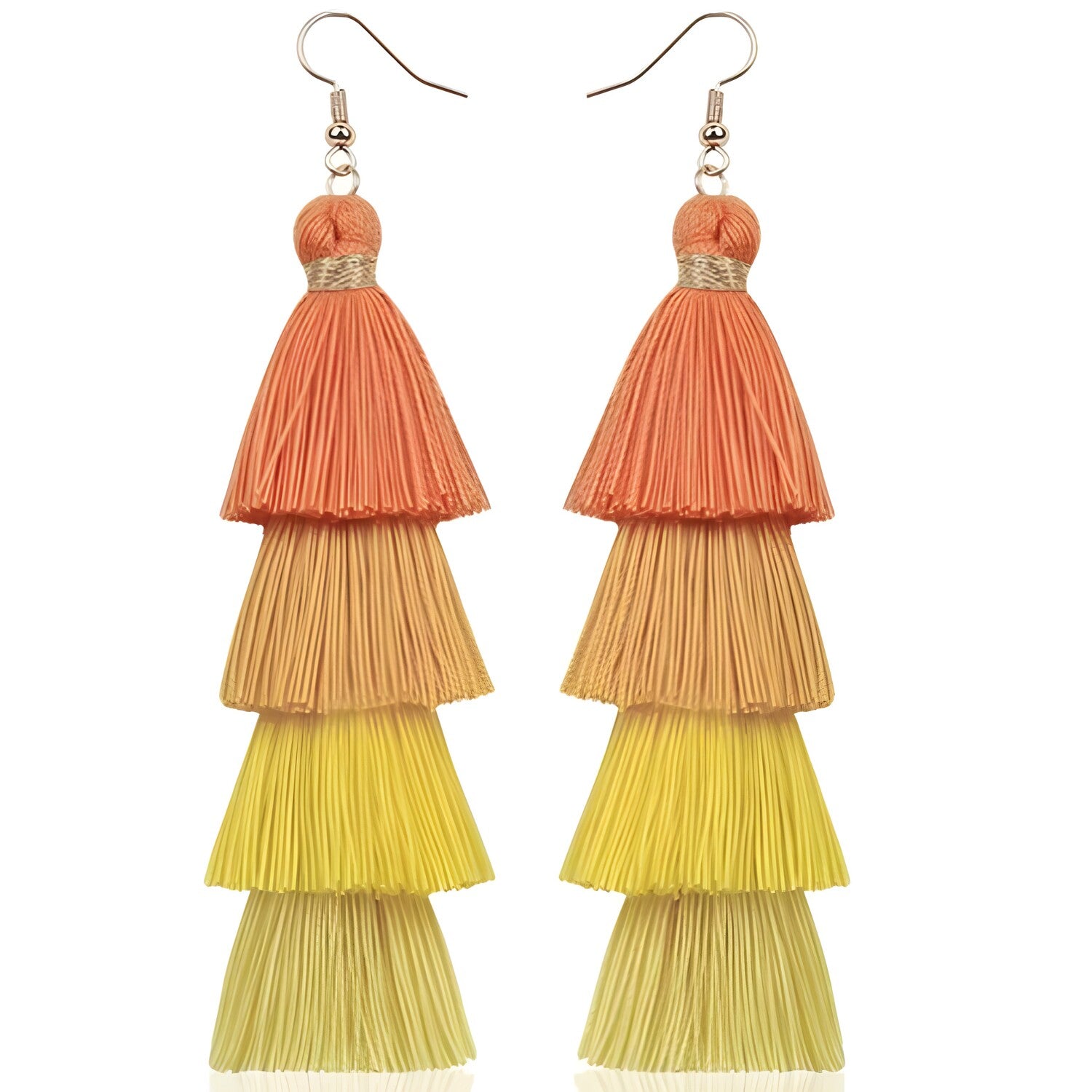 Minđuše QU-32606 - Žuta KP32606