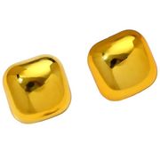 Naušnice AD-33358 - Square/Zlatna KP33358