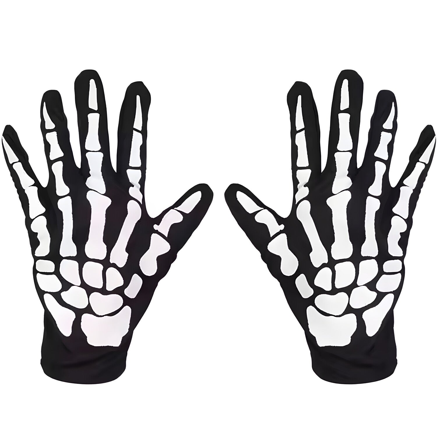 Rukavice Skeleton - Crna KP37692