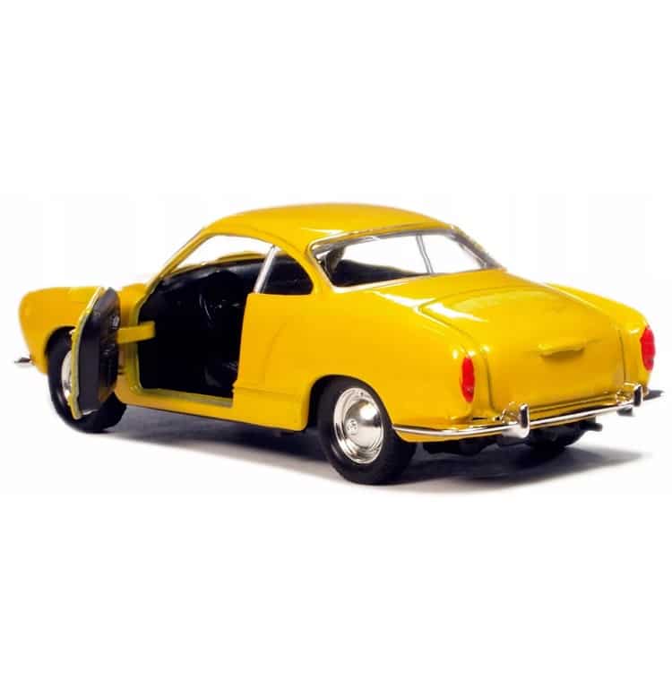 VW Karmann Ghia Coupe žuta 1:34