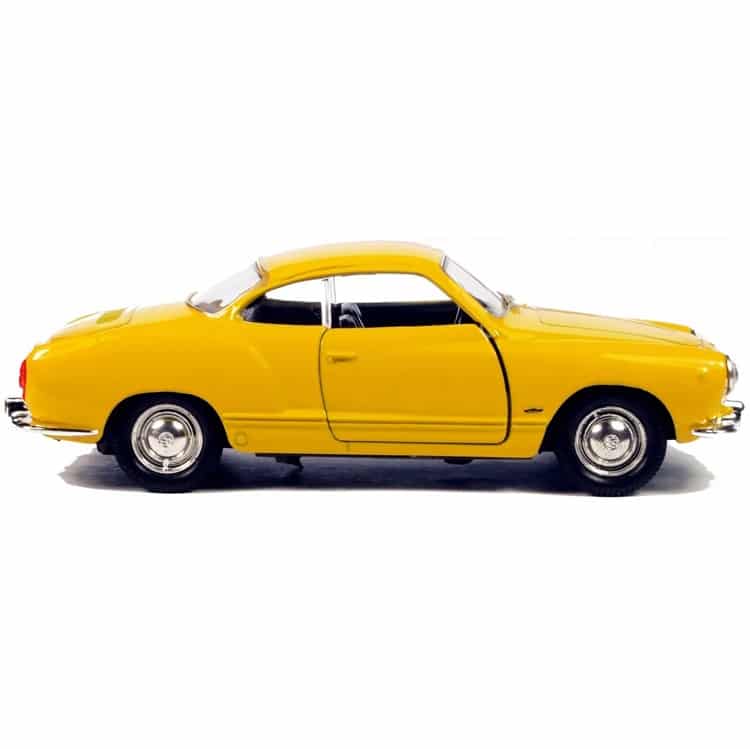 VW Karmann Ghia Coupe žuta 1:34