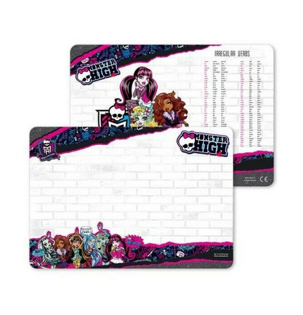 Edukativna ploča piši-briši Monster High