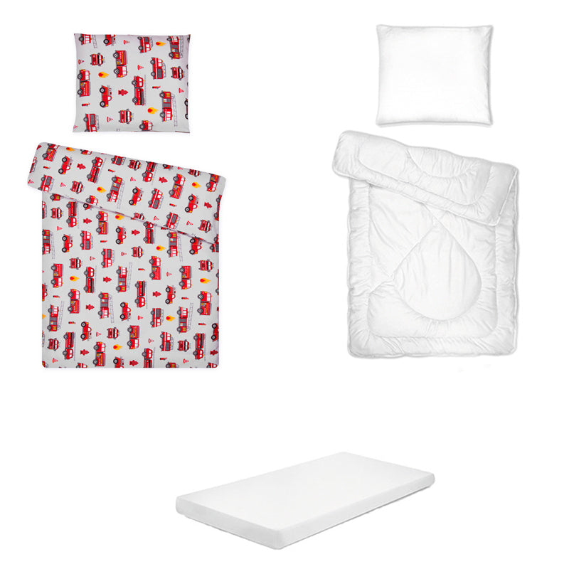 Posteljina set 5 elemenata za krevet 180x80 cm uzorak-31