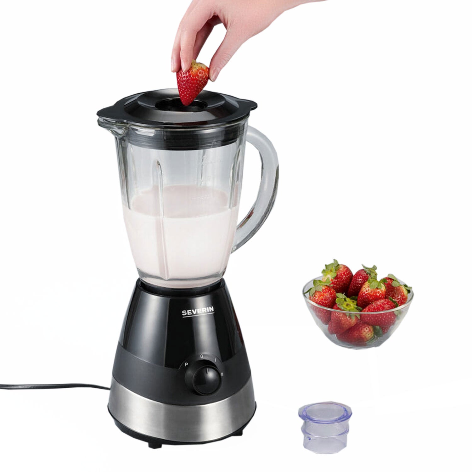 SEVERIN Blender + staklena posuda 1,5L, SM3718