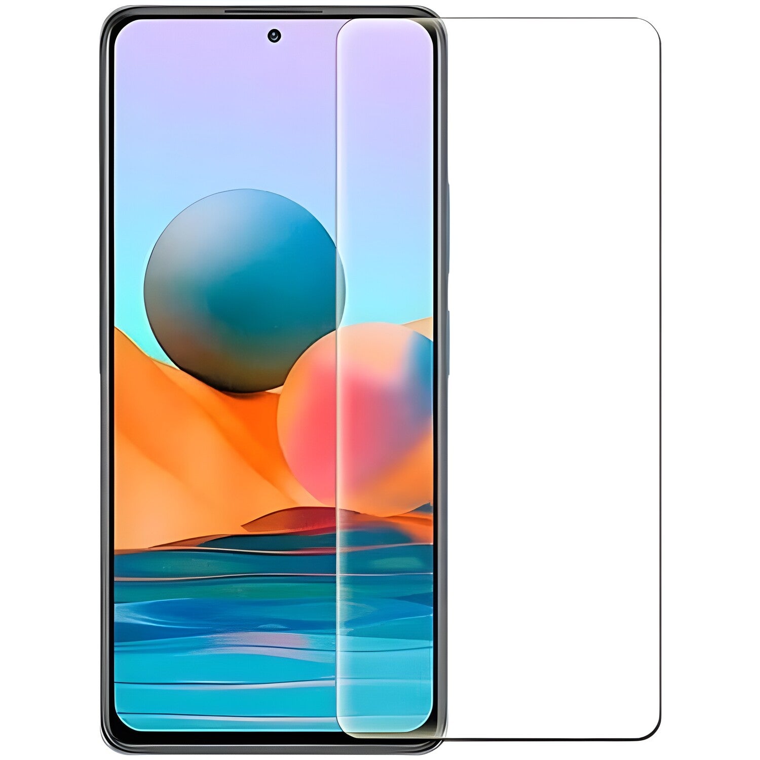 Kaljeno staklo GOLD 9H za Xiaomi Redmi Note 10 5G - Prozirna KP26773