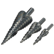 Set stupčastih svrdala - Crna / 3kom KP30693