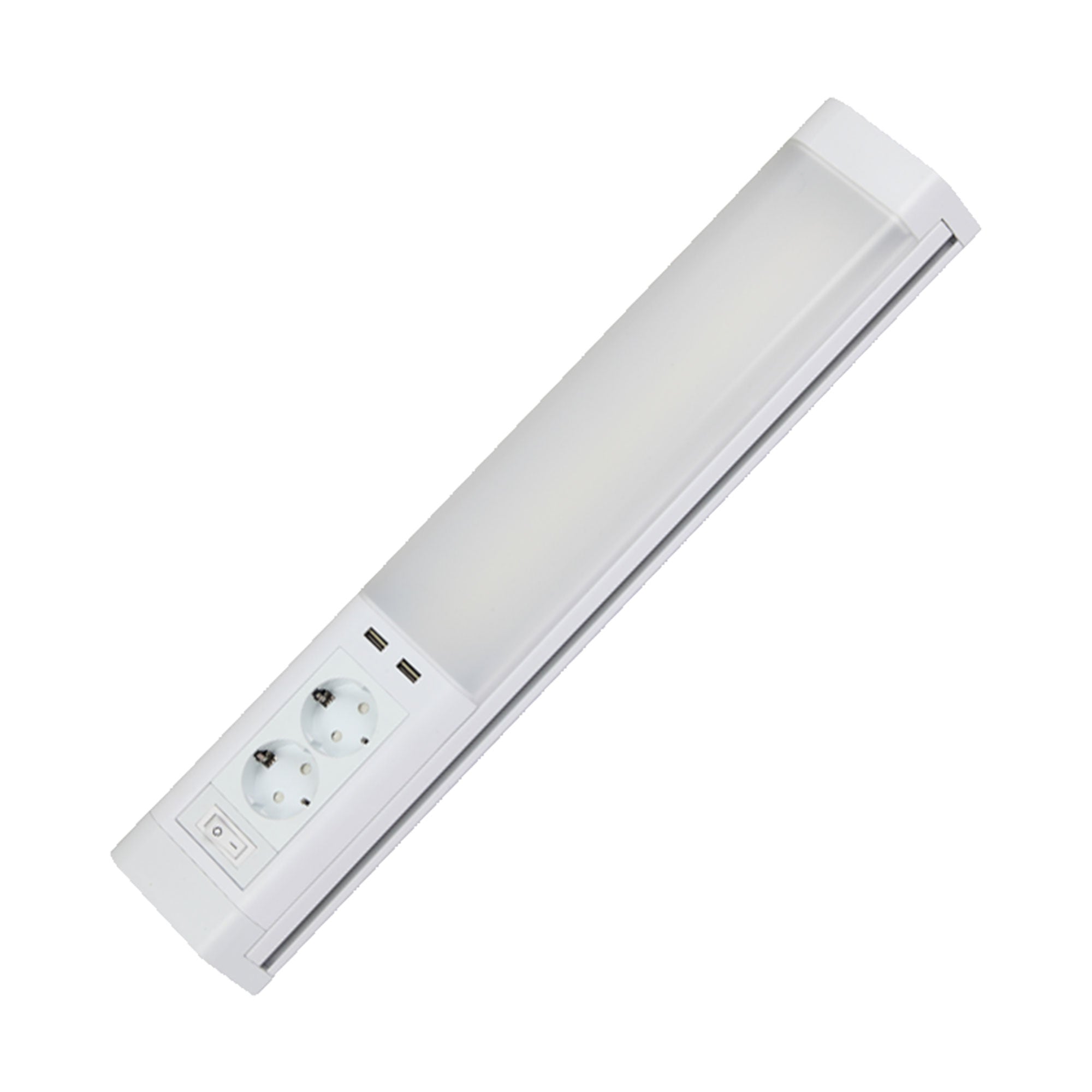 Svjetiljka dekorativna LED 2x230V/2xUSB 10W