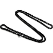 Ogrlica TA-34761 - Crna / 60cm / 3mm KP34761
