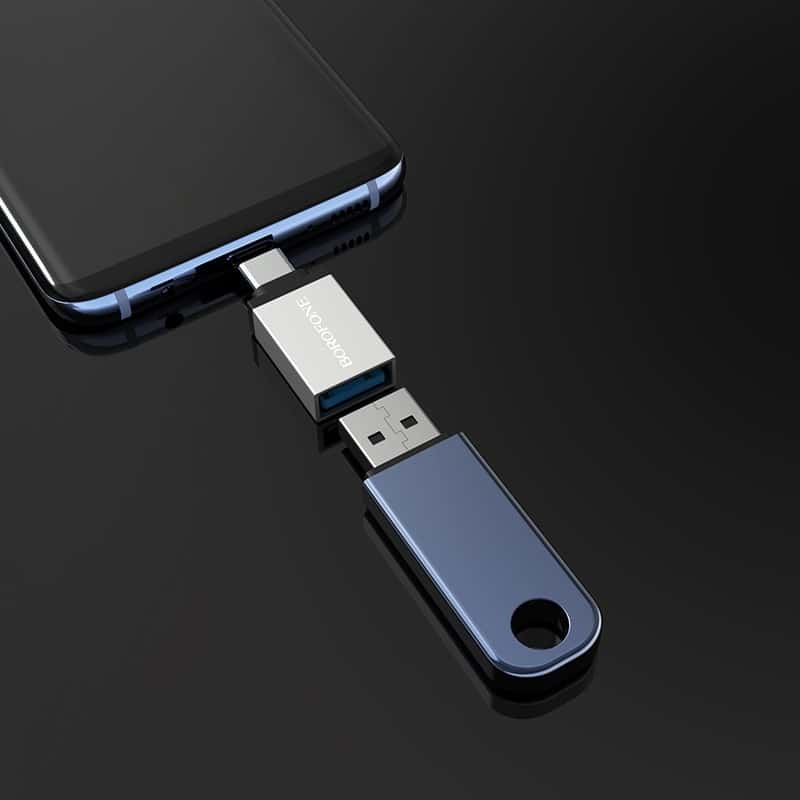 BOROFONE ADAPTER BV3 OTG - USB NA TYPE C
