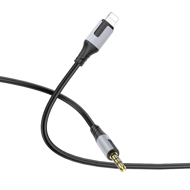 BOROFONE KABEL BL19 CREATOR – JACK 3,5MM TO LIGHTNING – 1 METAR CRNI