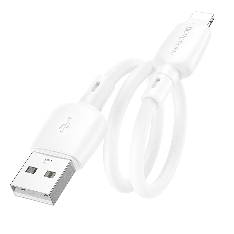 Borofone kabel BX93 Super Power - USB to Lightning - PD 20W - 25 cm bijeli