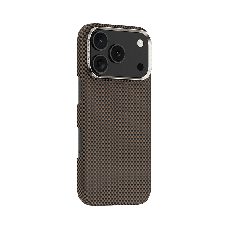 Benks Magnetic Armor Tint Kevlar 1000D za iPhone 17 Pro zlatna