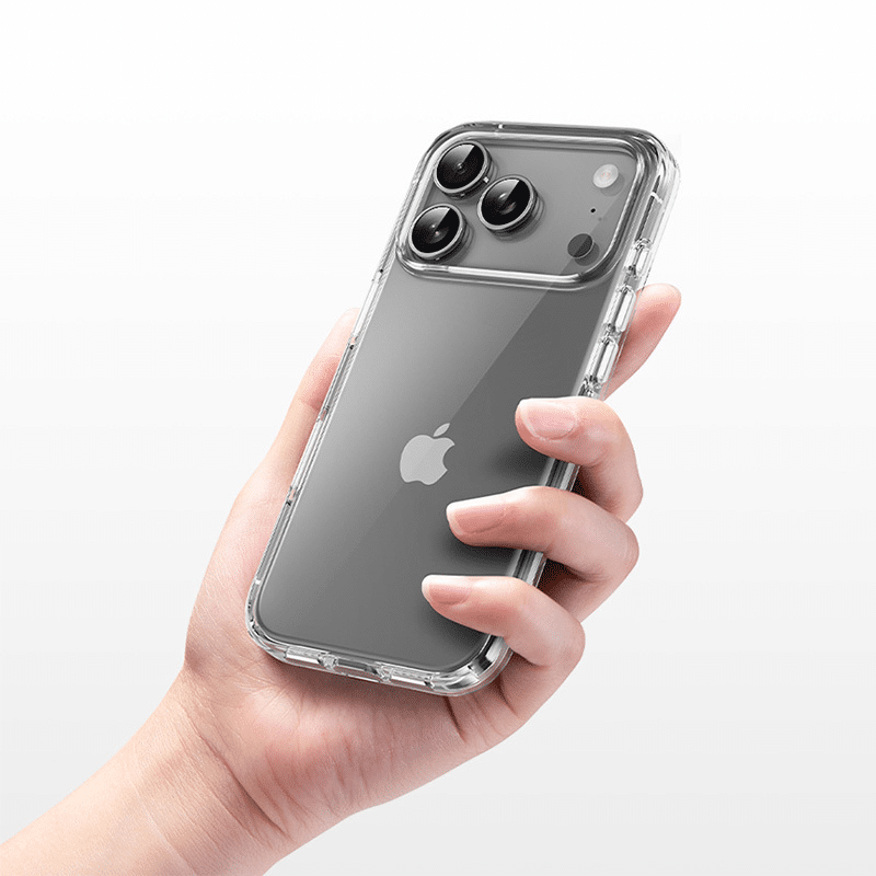 Prozirna maskica Rock Crystal Shield serije za iPhone 17 Pro Max