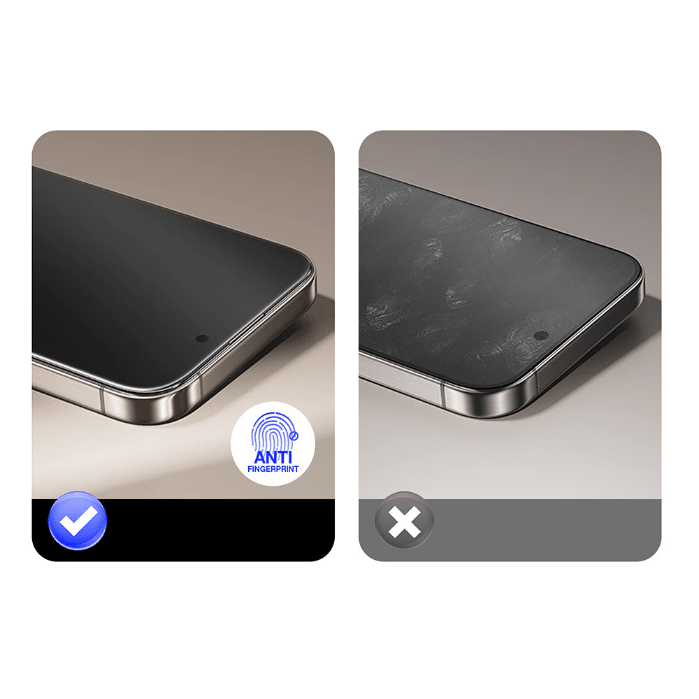 Kaljeno staklo Tel Protect Full Glue 6D mat za Samsung Galaxy A36 5G crno