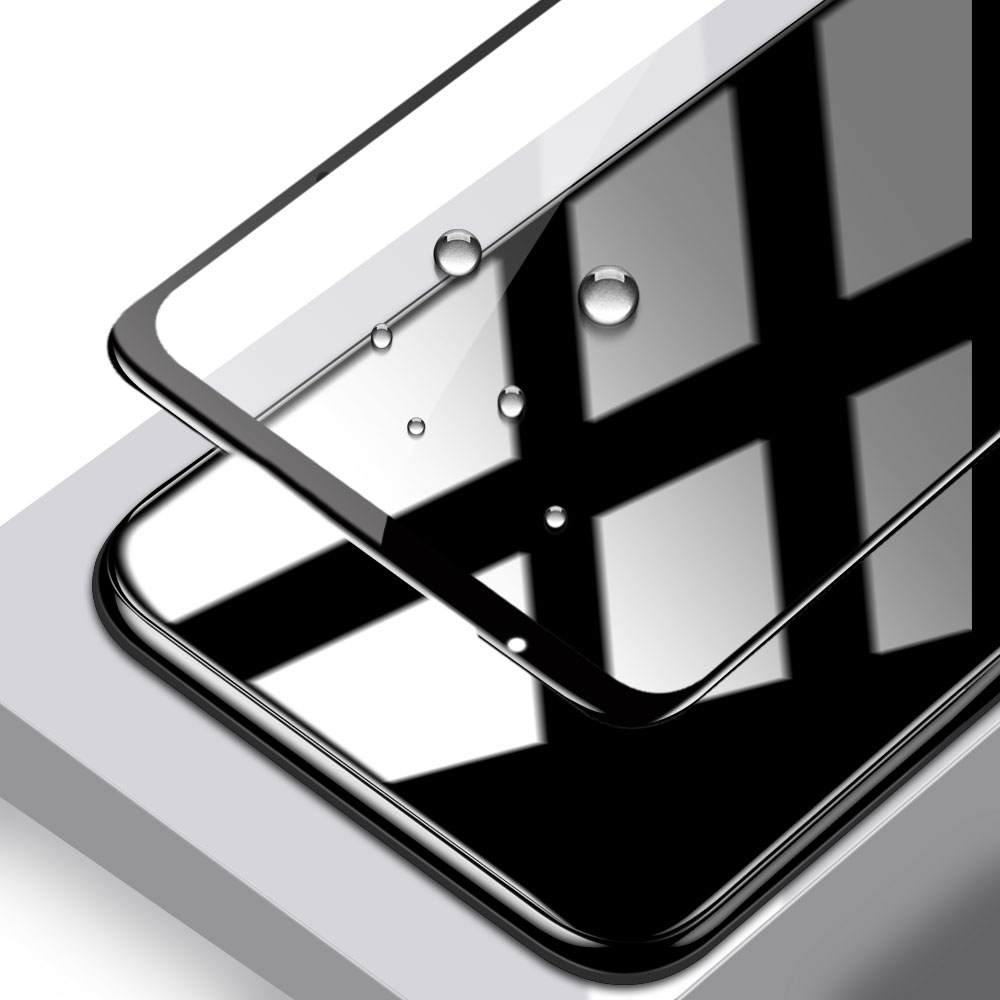 Kaljeno staklo Tel Protect Full Glue 6D za REALME 14T sa crnim rubom
