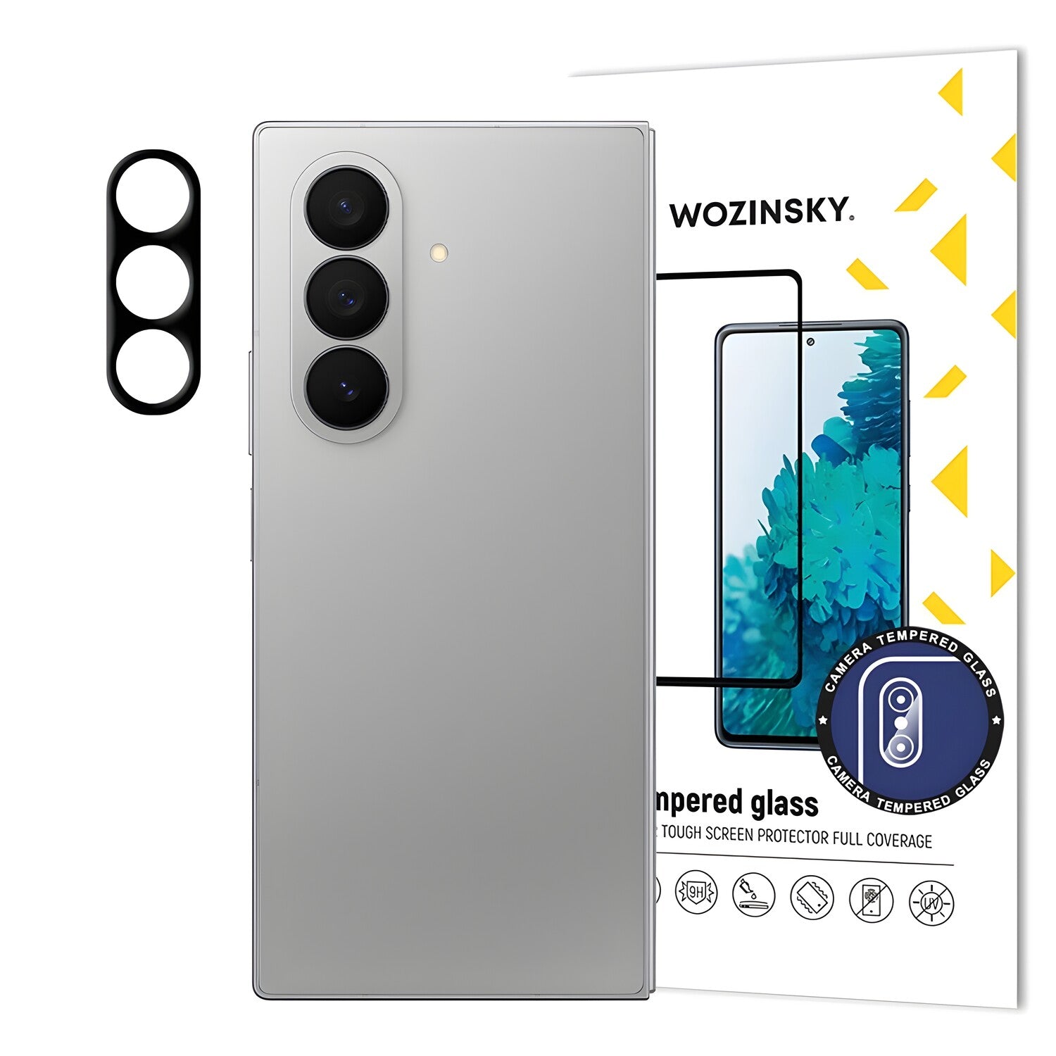 Wozinsky staklo za kameru za Samsung Galaxy Z Fold 3 - Crna KP39734