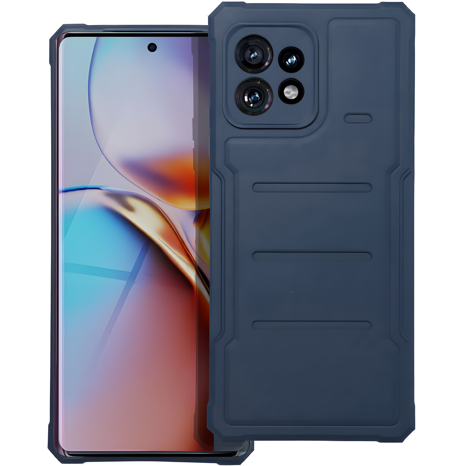 Izdržljivo kućište Heavy Duty za Motorola Moto G53 5G - Plava KP40523