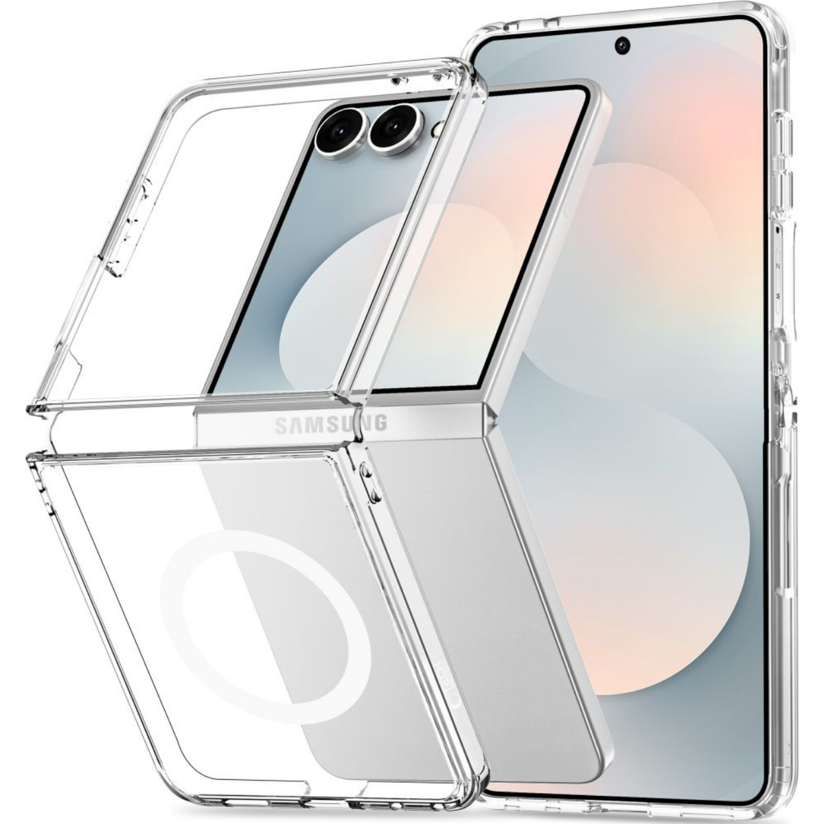 Tech-Protect FlexAir Hybrid MagSafe futrola za Samsung Galaxy Z Flip 6/Galaxy Z Flip 7 FE - Prozirna KP41367