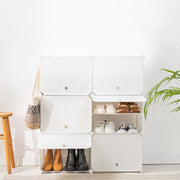 Modularni Prijenosni Stalak za Cipele InnovaGoods Bijela