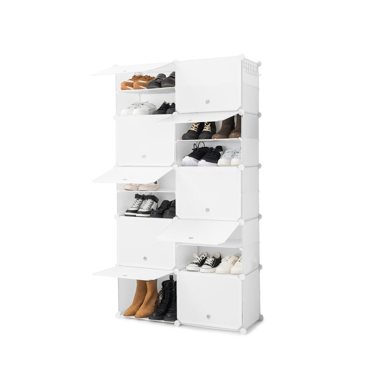 Modularni Prijenosni Stalak za Cipele InnovaGoods Bijela