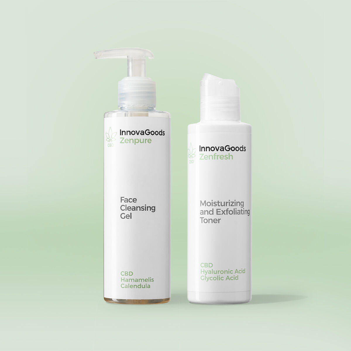 Duo Pakiranje za Čišćenje Lica CBD InnovaGoods