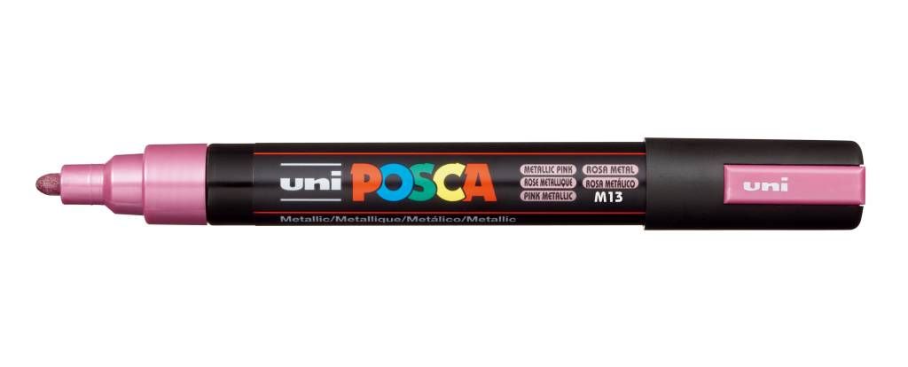 Marker Uni pc-5m Posca metallic roza
