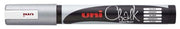 Marker Uni pwe-5m kreda srebrna