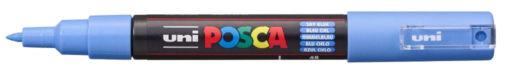 Marker Uni pc-1m Posca nebesko plavi