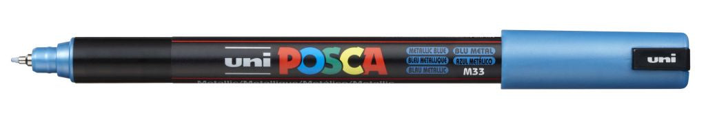 Marker Uni pc-1mr Posca metalik modri
