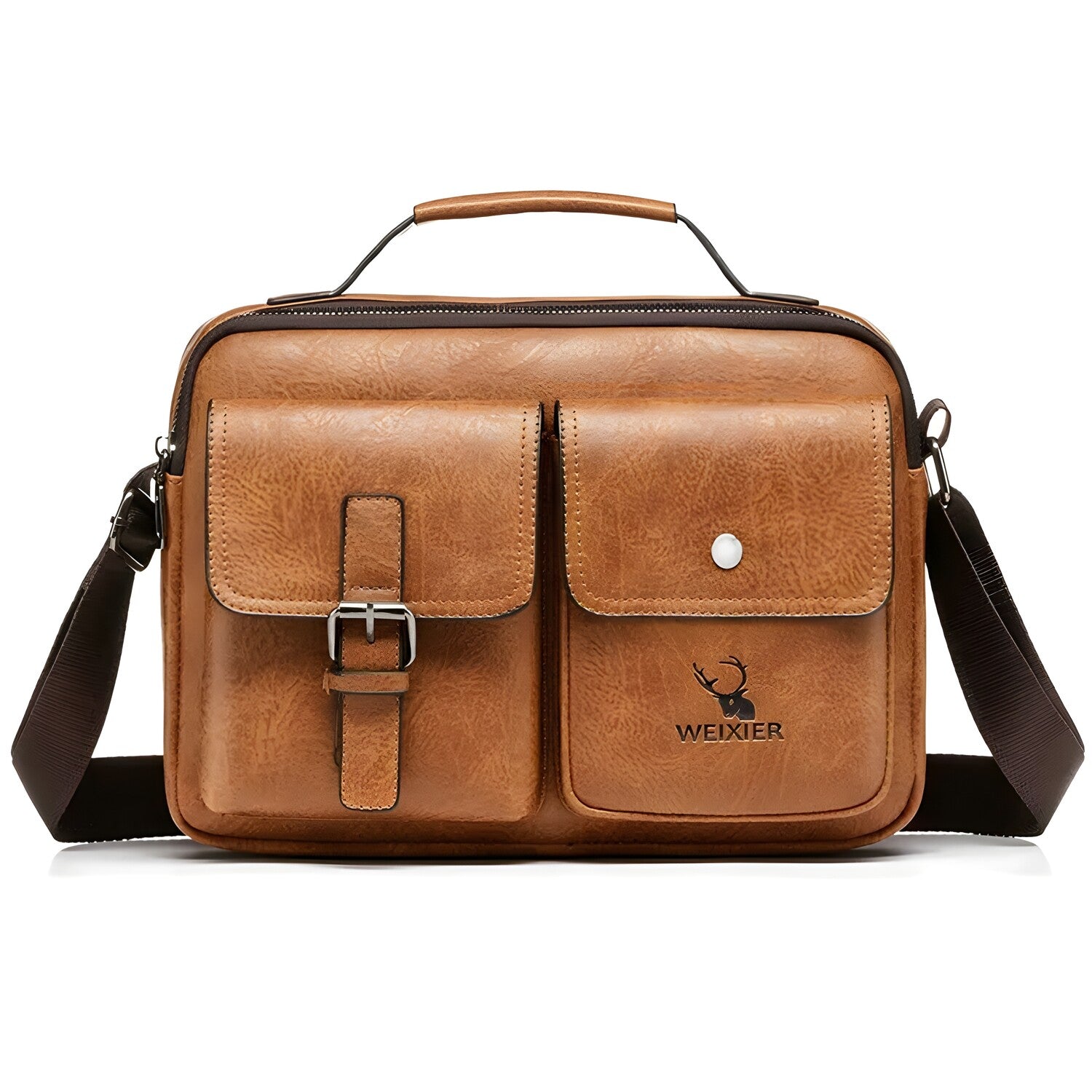 Muška Crossbody Torba WEIXIER JO-25272 - Smeđa KP25272