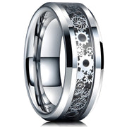 Prsten Wheels - Srebrna/57mm KP32388