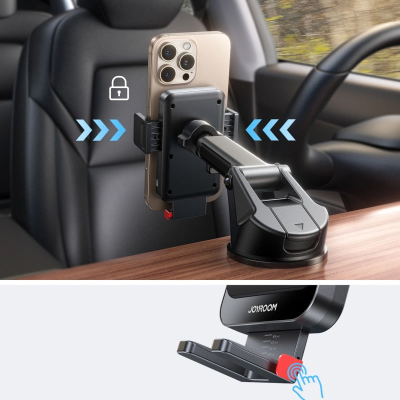 Bežični auto punjač Joyroom JR-ZS241S 15W crni